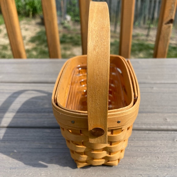 Longaberger 1997 Horizon of Hope basket and protector - Picture 3 of 5